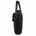 Классическая мужская черная кожаная сумка Tiding Bag SM8-21007-1A - Royalbag Фото 5