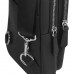 Мужской черный кожаный слинг на плечо Tiding Bag SM8-356A - Royalbag Фото 6
