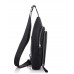 Мужская кожаная сумка-слинг черная Tiding Bag SM8-812A - Royalbag Фото 5