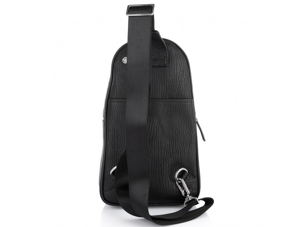 Мужская сумка-слинг через плечо натуральная кожа Tiding Bag SM8-818A - Royalbag