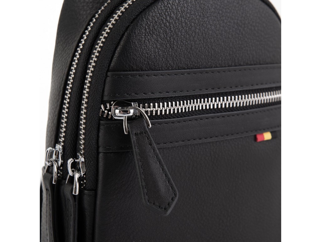 Мужская сумка-слинг через плечо натуральная кожа Tiding Bag SM8-830A - Royalbag