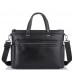 Классическая мужская черная кожаная сумка Tiding Bag SM8-8990-1A - Royalbag Фото 3