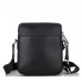Мужская кожаная сумка через плечо черная Tiding Bag SM8-919A - Royalbag Фото 4