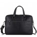 Классическая мужская черная кожаная сумка Tiding Bag SM8-9824-1A - Royalbag Фото 4