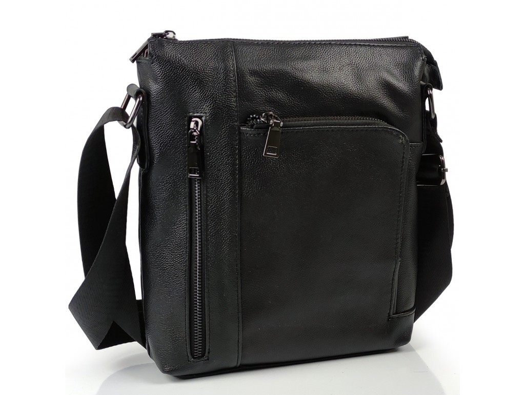 Мужская кожаная сумка, мессенджер Tiding Bag T0136A-5 - Royalbag Фото 1