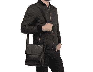 Мужская качественная кожаная сумка через плечо Tiding Bag A25-1278A - Royalbag