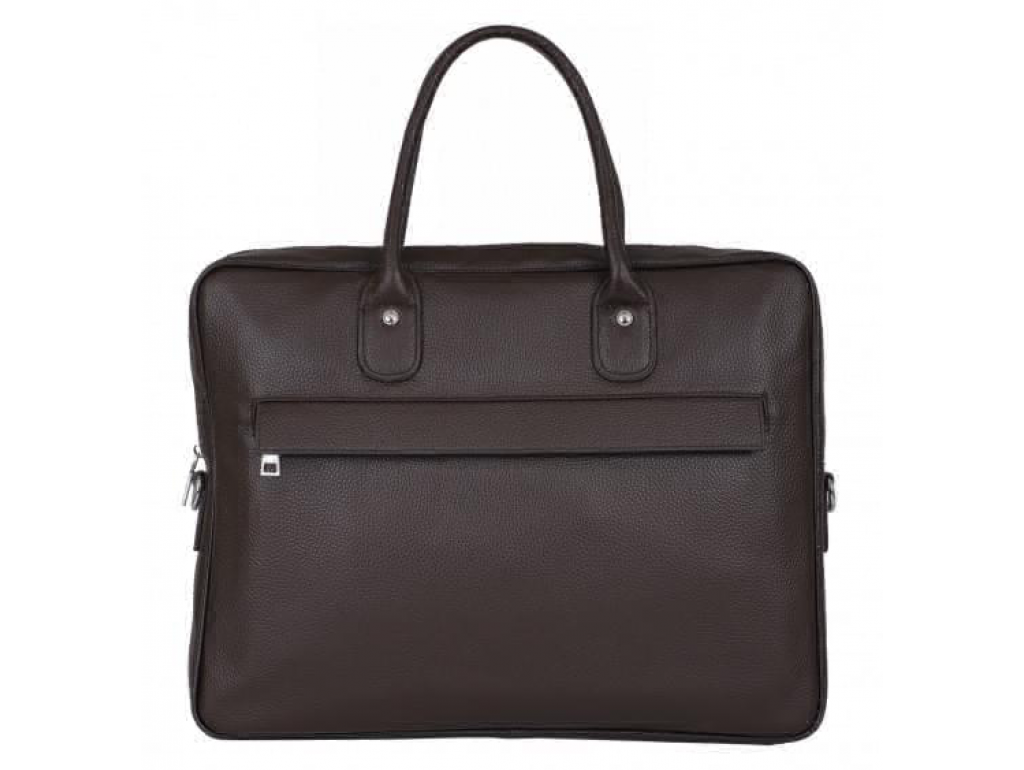Мужская кожаная коричневая сумка классика Tiding Bag A25-17611C - Royalbag