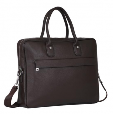 Мужская кожаная коричневая сумка классика Tiding Bag A25-17611C - Royalbag Фото 2