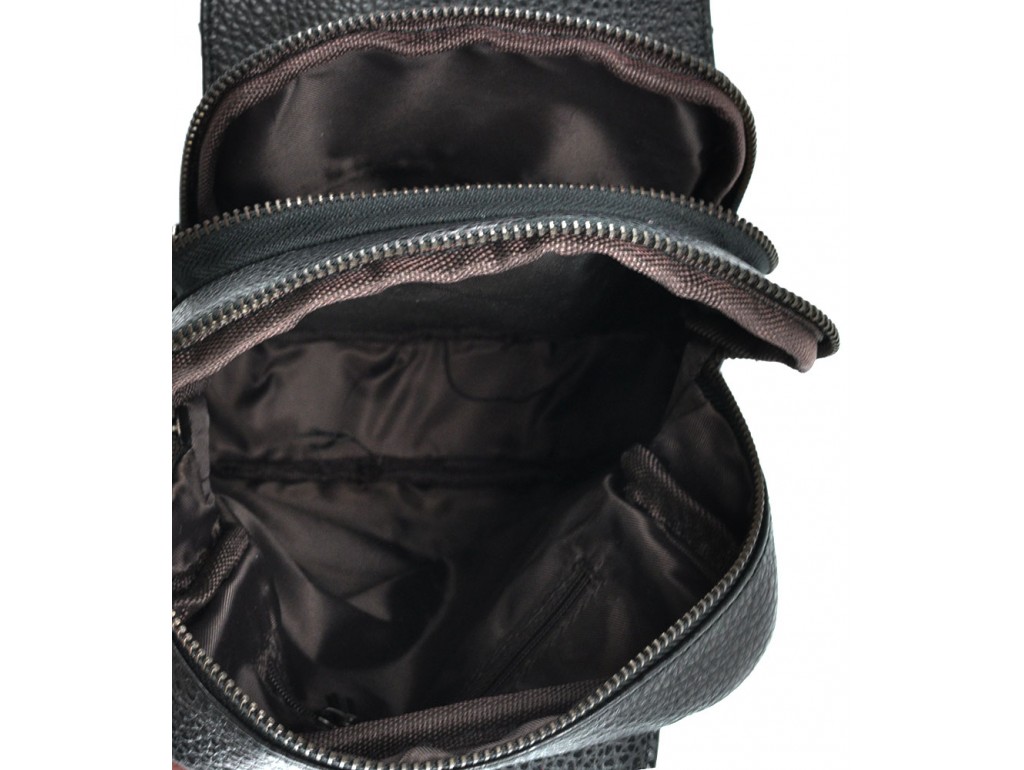 Сумка на грудь мужская кожаная Tiding Bag A25-8699A - Royalbag
