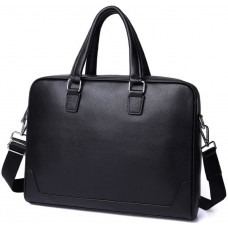 Класична чоловіча ділова сумка з натуральної шкіри Tiding Bag A25-9905A - Royalbag Фото 2
