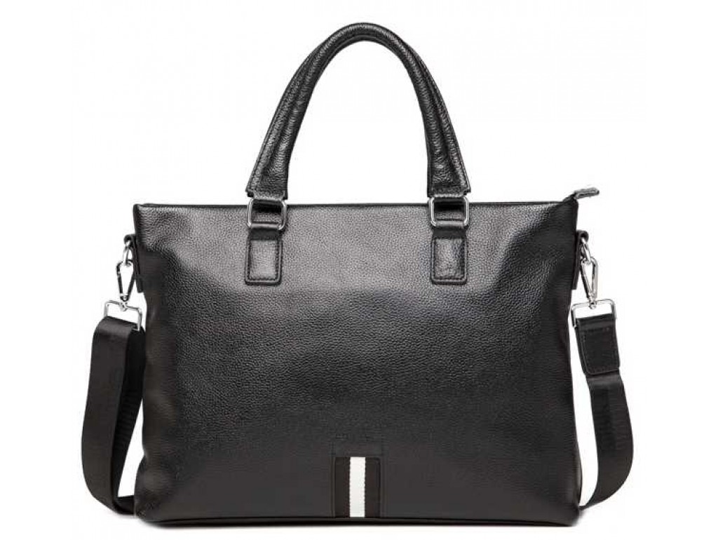 Стильная повседневная мужская кожаная сумка Tiding Bag A25F-66001A - Royalbag