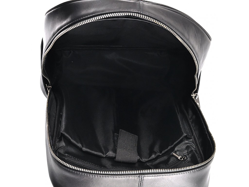 Рюкзак чорний чоловічий з плетінням Tiding Bag B3-8601A - Royalbag