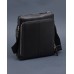Деловая классическая мужская сумка через плечо черная кожа Tiding Bag M664-1A - Royalbag Фото 8