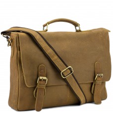 Эксклюзивный мужской кожаный портфель кожа Tiding Bag t0021C - Royalbag