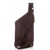 Мужской кожаный слинг в винтажном стиле коричневый Tiding Bag t0035 - Royalbag Фото 5