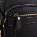 Мужская сумка на плечо черная кожаная Tiding Bag t0036A - Royalbag Фото 6