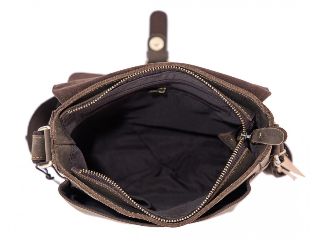 Мужской мессенджер на плечо из натуральной кожи винтажный Tiding Bag t0047 - Royalbag
