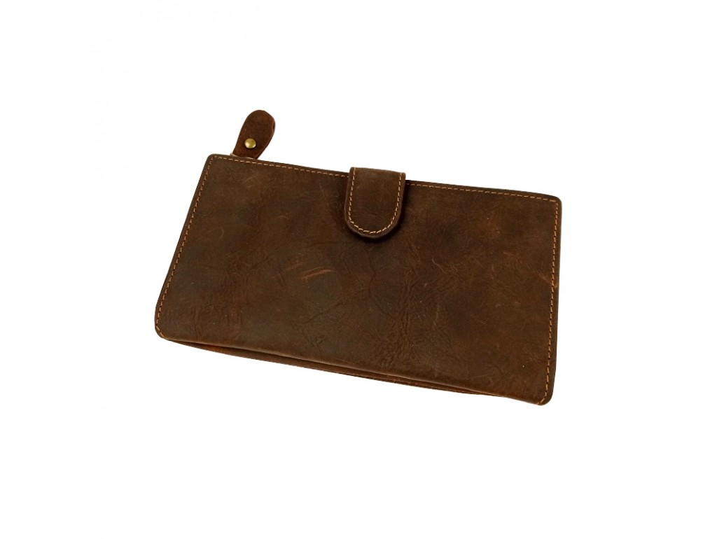 Портмоне чоловіче коричневе Tiding Bag t0049 - Royalbag