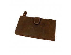 Портмоне мужское коричневое Tiding Bag t0049 - Royalbag