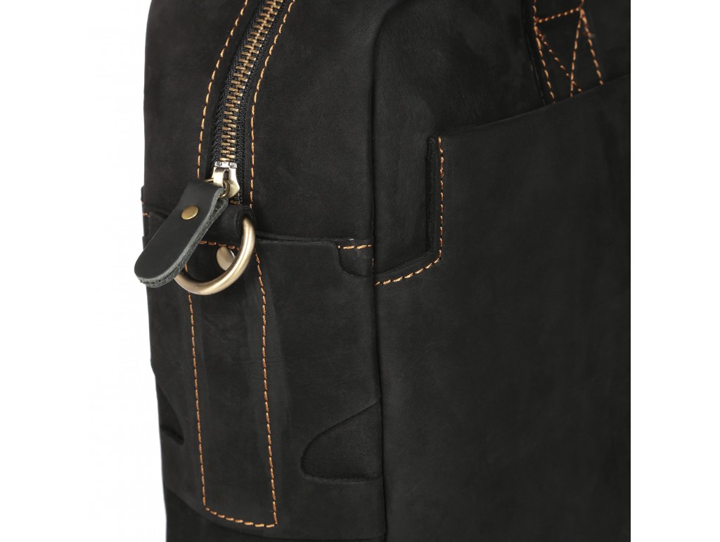 Мужская кожаная сумка-портфель для ноутбука воловья Tiding Bag t1019RA  - Royalbag