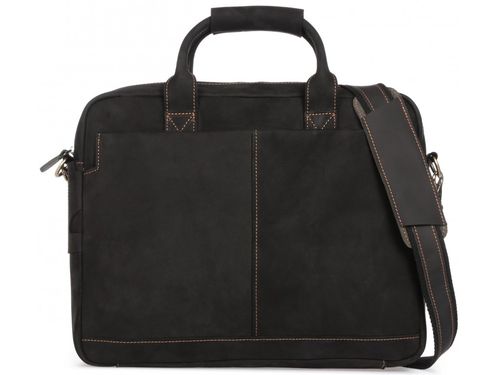 Чоловіча шкіряна сумка-портфель для ноутбука волова Tiding Bag t1019RA  - Royalbag