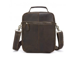 Мужская сумка-барсетка кожаная с ручкой и съемным ремнем Tiding Bag t1171 - Royalbag