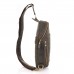 Сумка-слинг в винтажном стиле коричневая Tiding Bag t2104 - Royalbag Фото 6