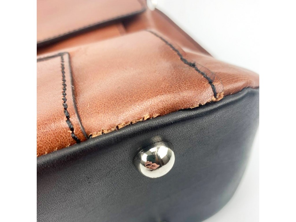 Уцінка! Стильний чоловічий шкіряний коричневий портфель Tiding Bag T0041-5 - Royalbag