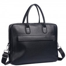 Уценка! Мужская кожаная сумка-портфель для документов и ноутбука Tiding Bag A25-17611A-5 - Royalbag Фото 2