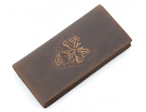 Бумажник мужской Vintage 14384 в винтажном стиле Коричневый - Royalbag