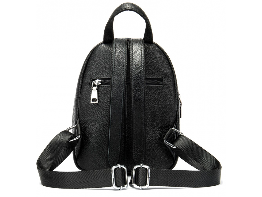 Рюкзак компактный женский Vintage 20053 Черный - Royalbag