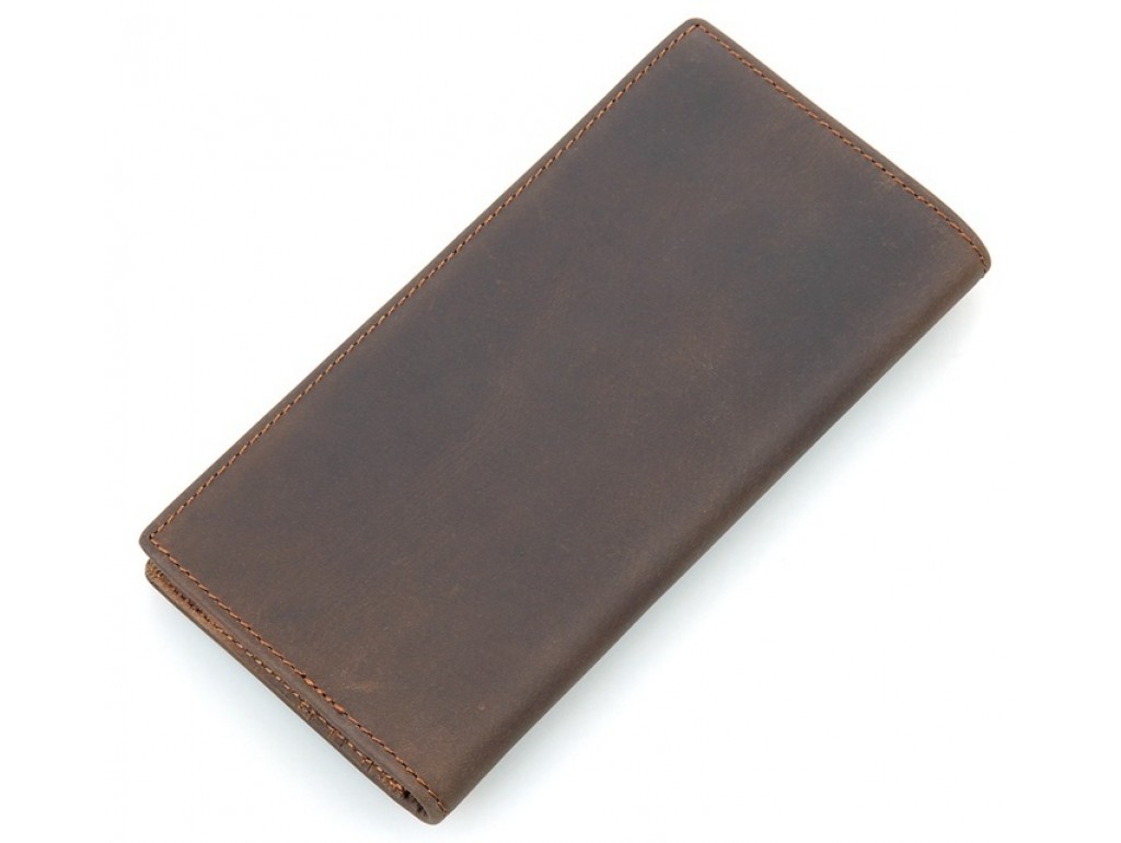 Бумажник мужской Vintage 14384 в винтажном стиле Коричневый - Royalbag