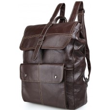 Рюкзак Vintage 14619 Коричневый - Royalbag Фото 2