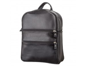 Рюкзак женский SHVIGEL 15304 кожаный Черный - Royalbag