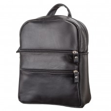 Рюкзак женский SHVIGEL 15304 кожаный Черный - Royalbag Фото 2