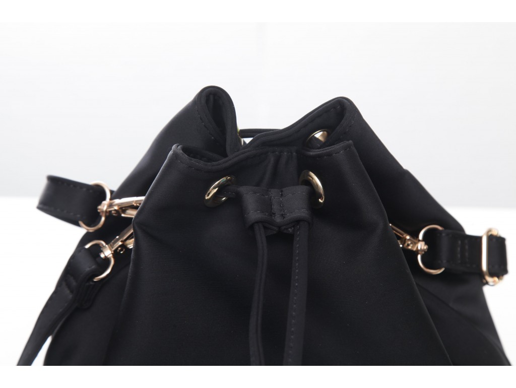 Рюкзак женский нейлоновый Vintage 14871 Черный - Royalbag