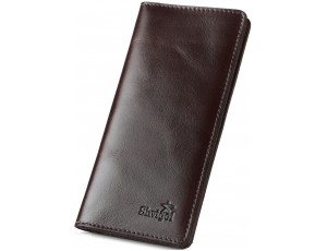 Добротный кожаный кошелек из натуральной кожи 16153 - Royalbag