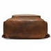 Рюкзак винтажный для ноутбука Vintage 14712 кожаный Коричневый - Royalbag Фото 3