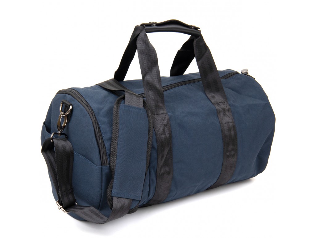 Спортивная сумка текстильная Vintage 20644 Синяя - Royalbag