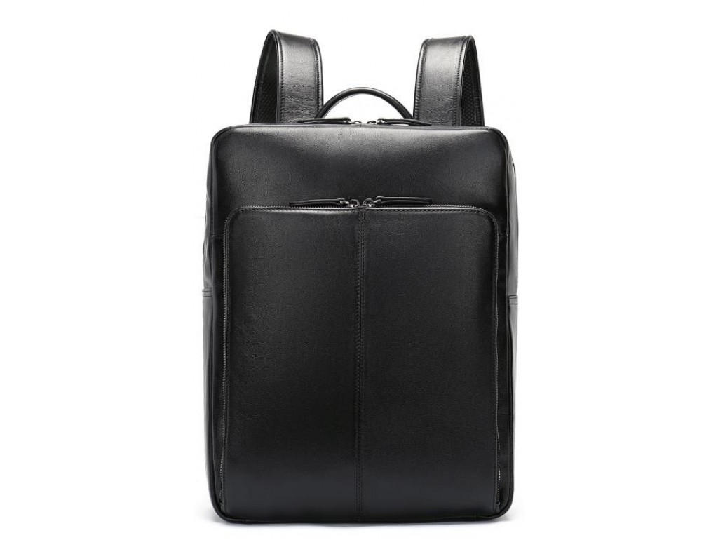 Рюкзак кожаный Vintage 14822 Черный - Royalbag Фото 1