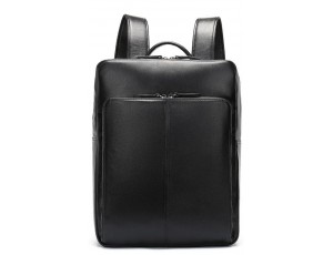 Рюкзак кожаный Vintage 14822 Черный - Royalbag