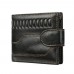 Мужской кошелек с тиснением 20234 Vintage Черный - Royalbag Фото 3