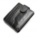 Мужской кошелек с тиснением 20234 Vintage Черный - Royalbag Фото 4
