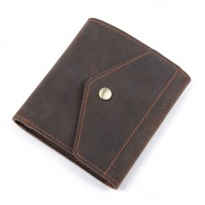 Бумажник в винтажной коже Vintage 14962 Коричневый - Royalbag Фото 2