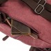 Компактный женский текстильный рюкзак Vintage 20195 Малиновый - Royalbag Фото 3