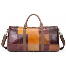 Дорожная сумка Crazy 14779 Vintage Разноцветная - Royalbag Фото 2