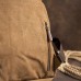 Компактный женский текстильный рюкзак Vintage 20196 Коричневый - Royalbag Фото 3