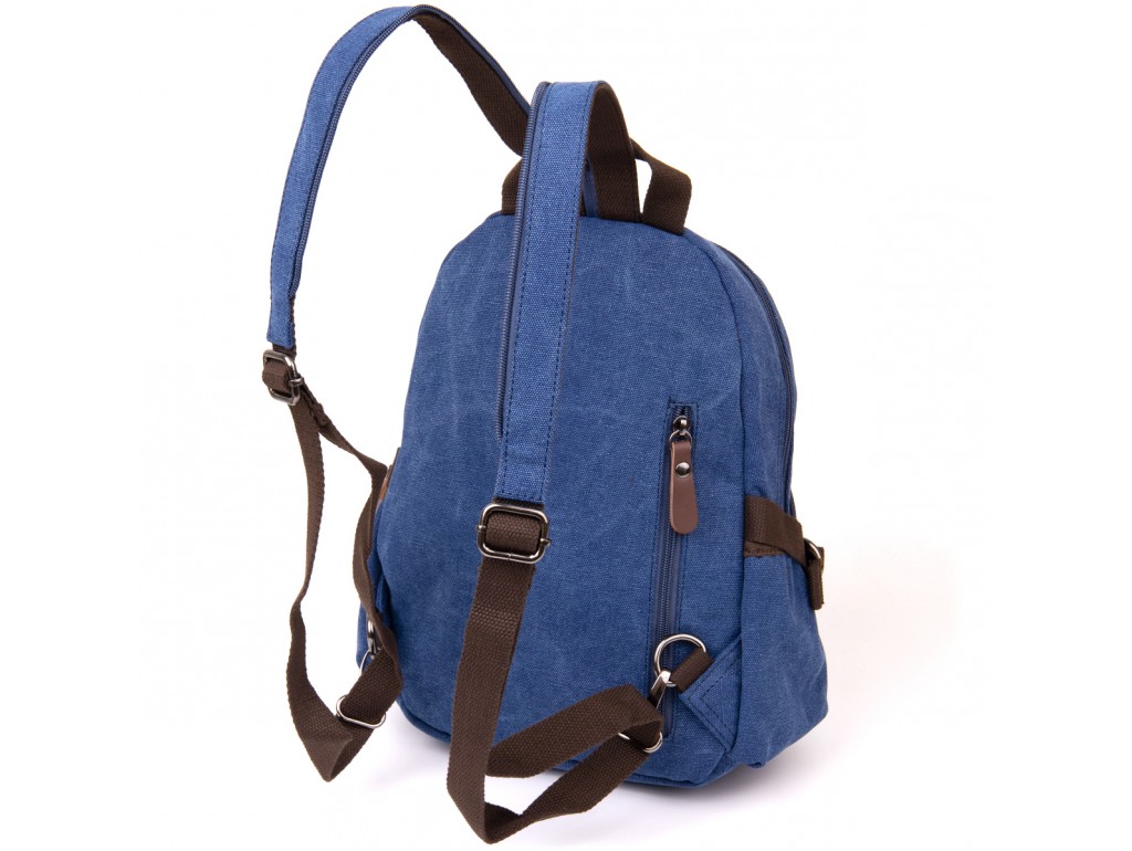 Рюкзак текстильный унисекс Vintage 20602 Синий - Royalbag
