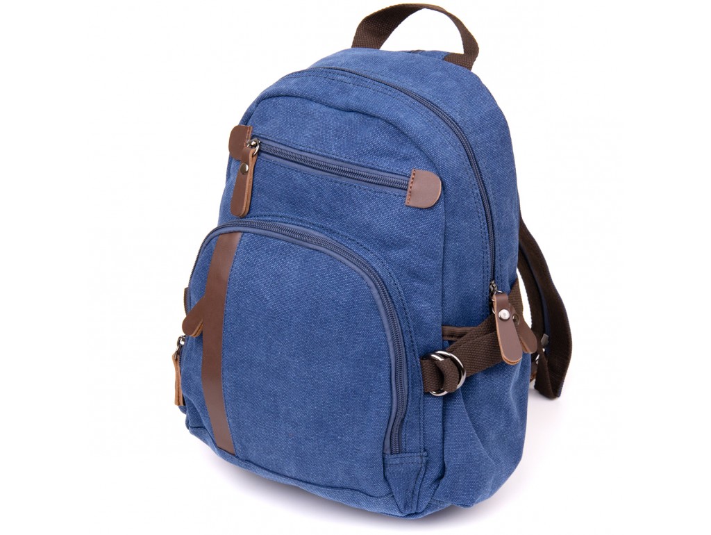 Рюкзак текстильный унисекс Vintage 20602 Синий - Royalbag Фото 1