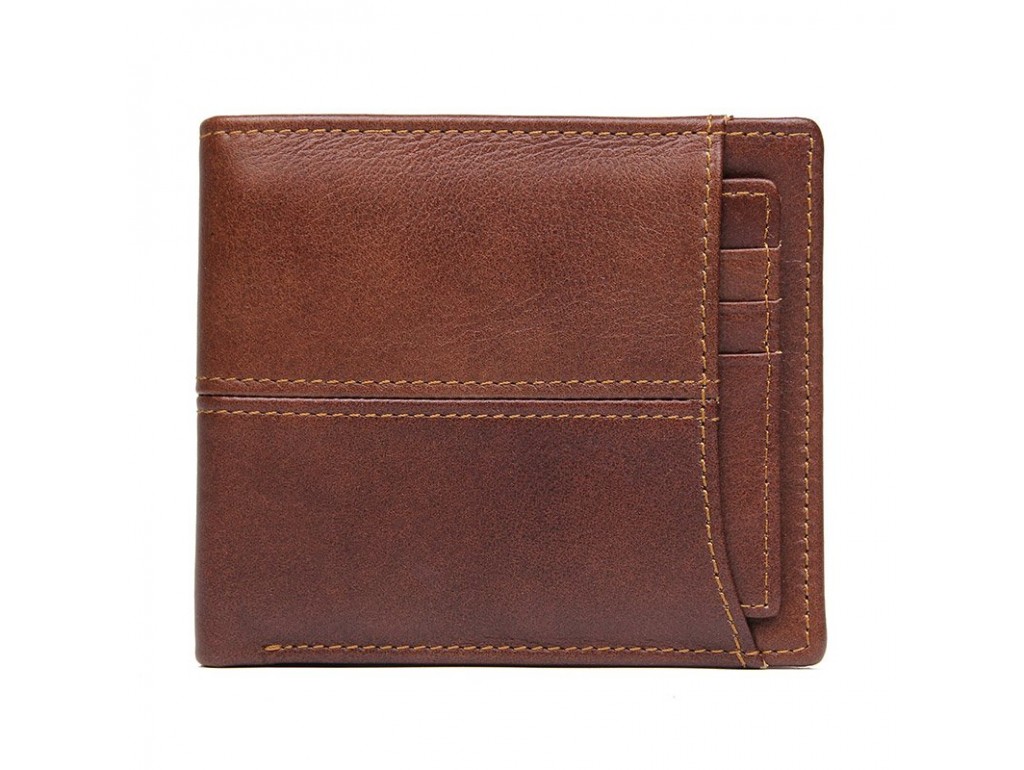 Бумажник горизонтальный кожаный Vintage 14966 Коричневый - Royalbag